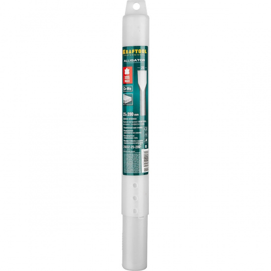 Большое фото товара - Плоское зубило SDS-max 25х280мм Alligator KRAFTOOL 29332-25-280_z01, 29332-25-280_z01. Вариант №2