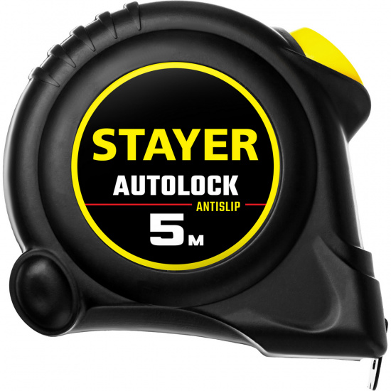 Большое фото товара - Рулетка с автостопом 5м*19мм AutoLock STAYER 2-34126-05-19_z02, 2-34126-05-19_z02. Вариант №4