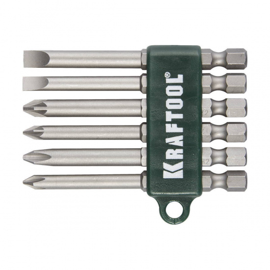 Большое фото товара - Набор бит 6шт KraftMax KRAFTOOL 26061-H6, 26061-H6. Вариант №1