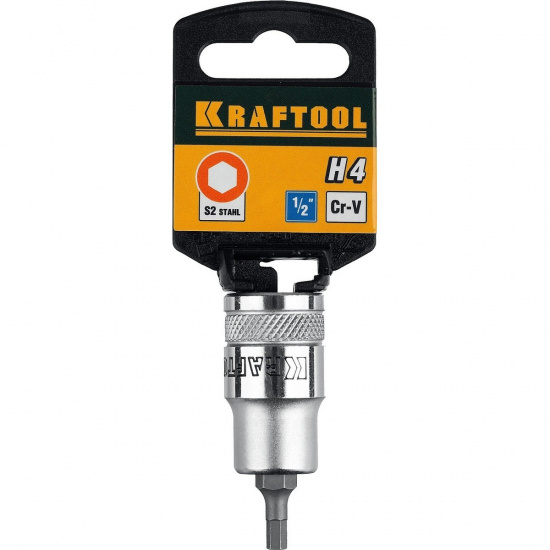 Большое фото товара - Торцовая бита-головка Н4 1/2 HEX KRAFTOOL 27908-04_z01, 27908-04_z01. Вариант №2