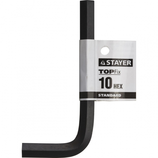 Большое фото товара - Имбусовый ключ 10мм STANDARD STAYER 27405-10, 27405-10. Вариант №2