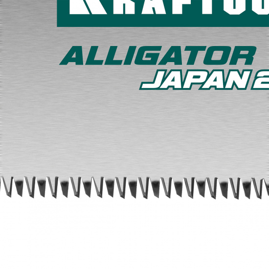 Большое фото товара - Ножовка по дереву 185мм Alligator Japan 22 KRAFTOOL 1-15194-18-22, 1-15194-18-22. Вариант №5