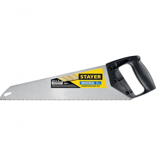 Большое фото товара - Универсальная ножовка 400мм Universal STAYER 15050-40_z03, 15050-40_z03. Вариант №1