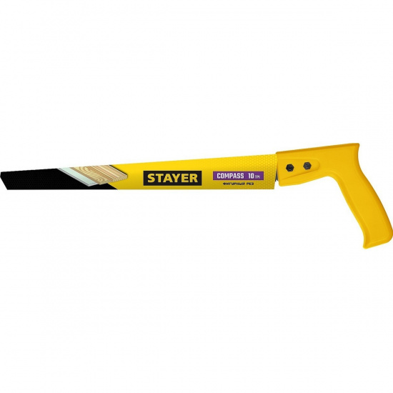 Большое фото товара - Выкружная мини-ножовка 300мм Compass STAYER 1518_z01, 1518_z01. Вариант №2