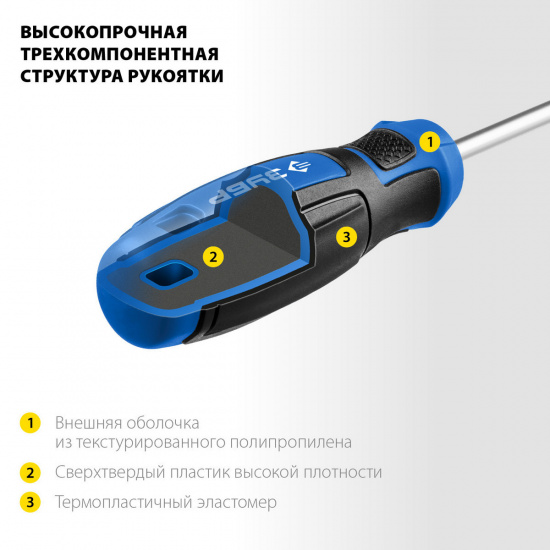 Большое фото товара - Набор отверток с насадками 46шт ЗУБР 25283-H46_z01, 25283-H46_z01. Вариант №3