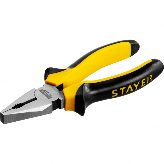 Большое фото товара - Комбинированные плоскогубцы 160мм TOPGrip STAYER 2205-1-16_z02, 2205-1-16_z02. Вариант №1