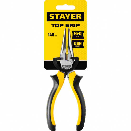 Большое фото товара - Тонкогубцы 160мм TOPGrip STAYER 2205-3-16_z02, 2205-3-16_z02. Вариант №2