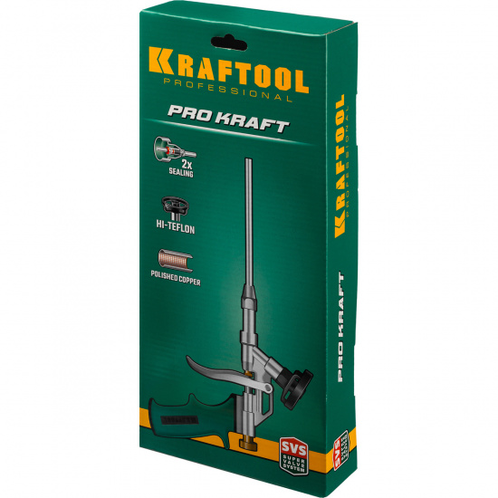Большое фото товара - Тефлоновый пистолет для монтажной пены ProKraft KRAFTOOL 0685_z04, 0685_z04. Вариант №2