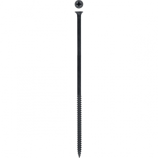 Большое фото товара - Саморез гипсокартон-металл 400шт фосфат. покрытие 152х4.8мм СГМ ЗУБР 300015-48-152, 300015-48-152. Вариант №1