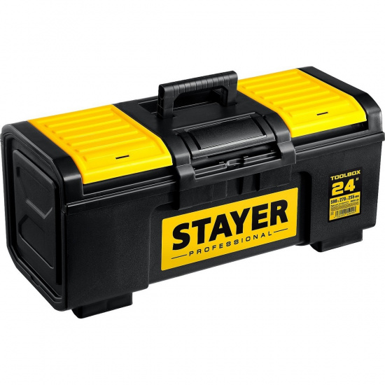 Большое фото товара - Пластиковый ящик для инструментов 590х270х255 TOOLBOX-24 STAYER 38167-24, 38167-24. Вариант №1