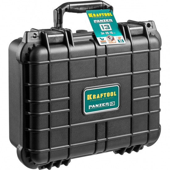 Большое фото товара - Ударопрочный пластиковый ящик IP55 (13) 340х290х150мм PANZER-13 KRAFTOOL 38251-13, 38251-13. Вариант №2