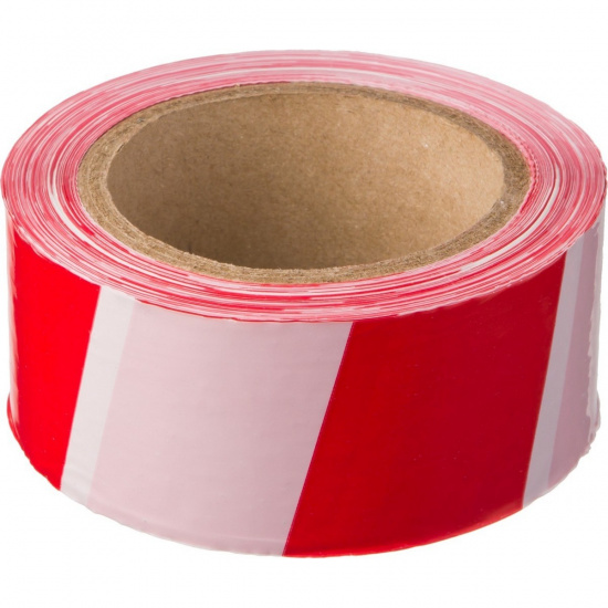 Большое фото товара - Сигнальная лента красно-белая 150м 50мм MAXTape STAYER 12241-50-150, 12241-50-150. Вариант №1
