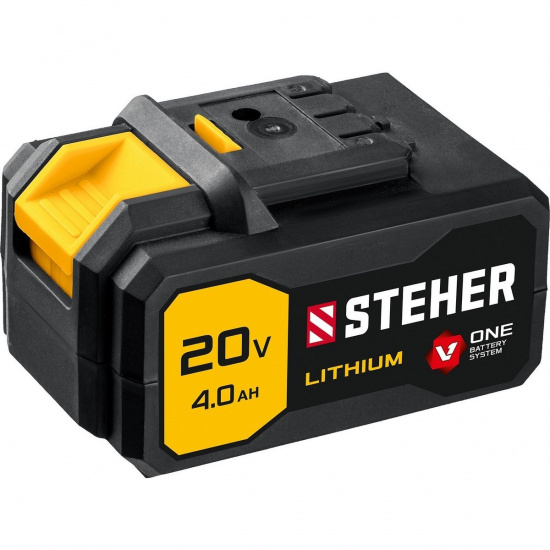 Большое фото товара - Аккумуляторная батарея 4.0 А·ч 20 В V1 STEHER V1-20-4, V1-20-4. Вариант №1