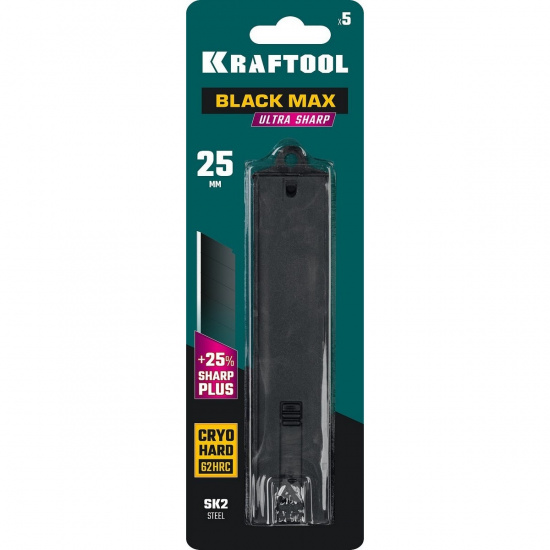 Большое фото товара - Сегментированные лезвия 5шт 25мм KRAFTOOL 09602-25-S5, 09602-25-S5. Вариант №2