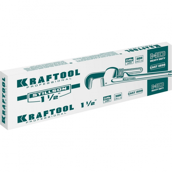 Большое фото товара - Трубный разводной ключ 300мм 1.5 STILLSON KRAFTOOL 2727-30, 2727-30. Вариант №2