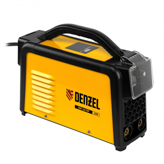 Большое фото товара - Аппарат инвертор. дуговой сварки SDM-220 Top 220A ПВ 60% Denzel 94357, 94357. Вариант №4