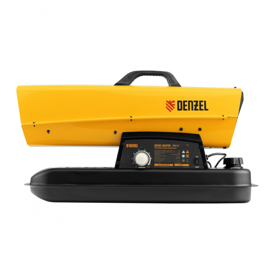 Большое фото товара - Дизельная тепловая пушка DHG-25i 25кВт 600м3/ч прямой нагрев термостат Denzel 96483, 96483. Вариант №3