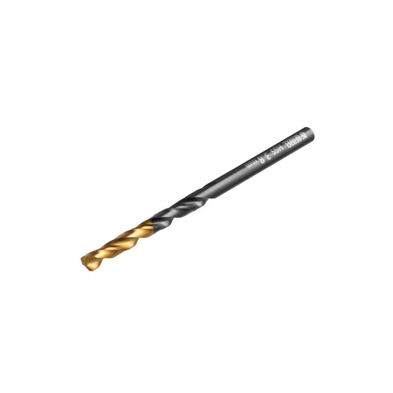 Большое фото товара - Сверло по металлу 3,8мм HSS-Tin Golden Tip 10шт Denzel 717208, 717208. Вариант №2