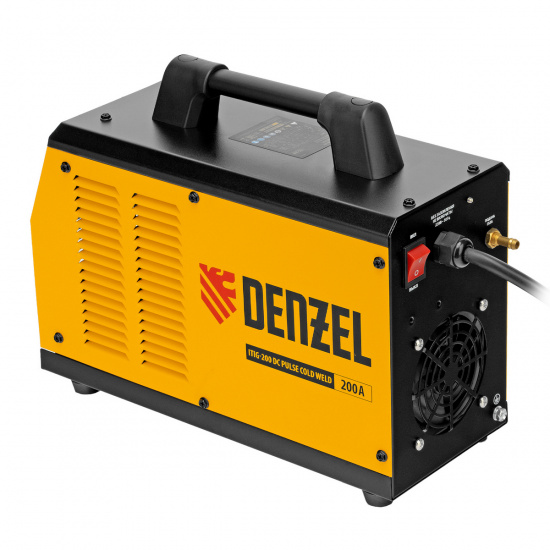 Большое фото товара - Аппарат инвертор. аргонодуговой сварки ITIG-200 DС Pulse Cold Weld 200A ПВ 60% Denzel 94329, 94329. Вариант №4