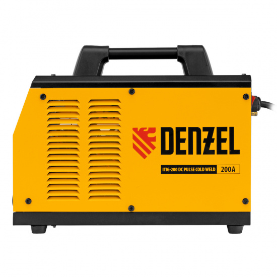 Большое фото товара - Аппарат инвертор. аргонодуговой сварки ITIG-200 DС Pulse Cold Weld 200A ПВ 60% Denzel 94329, 94329. Вариант №5