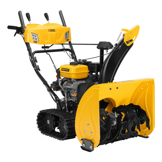 Большое фото товара - Бензиновая снегоуборочная машина SBM 610DT PRO 212cc гусеницы элстарт блок. дифф. Denzel 97657, 97657. Вариант №2