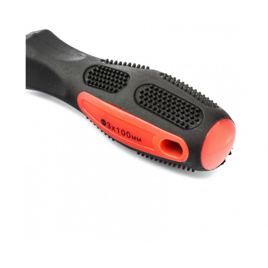 Большое фото товара - Отвертка Anti-Slip SL3х100мм CrV Matrix 12208, 12208. Вариант №3