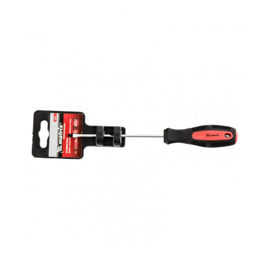 Большое фото товара - Отвертка Anti-Slip SL3х100мм CrV Matrix 12208, 12208. Вариант №4