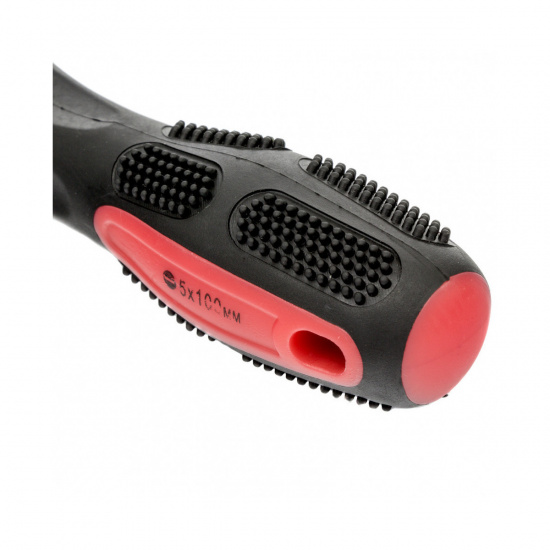 Большое фото товара - Отвертка Anti-Slip SL5х100мм CrV Matrix 12216, 12216. Вариант №3