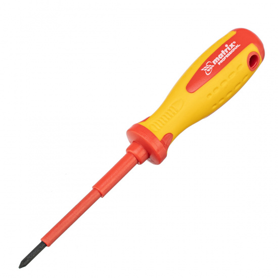 Большое фото товара - Отвертка Insulated PH0x75мм CrMo до 1000В Matrix 12924, 12924. Вариант №1