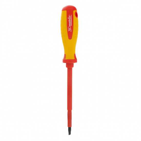 Большое фото товара - Отвертка Insulated SL5.5x125мм CrMo до 1000В Matrix 12918, 12918. Вариант №2
