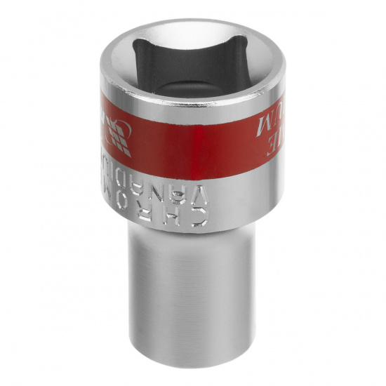 Большое фото товара - Головка торцевая 10мм 12гр. CrV под квадрат 1/2 хромированная Matrix 13680, 13680. Вариант №2