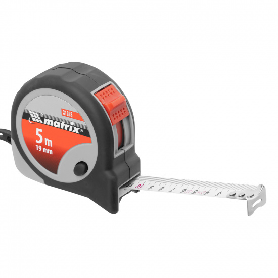 Большое фото товара - Рулетка Continuous fixation,5м*19мм плавная фиксация Matrix 31088, 31088. Вариант №3