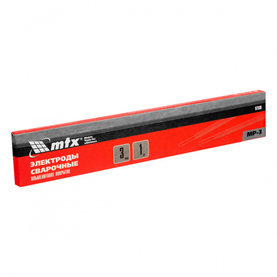 Большое фото товара - Электроды MP-3 диам. 3мм 1 кг. ильменитовое покрытие MATRIX 97530, 97530. Вариант №5
