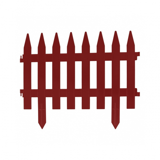 Большое фото товара - Забор декоративный Рейка 28х300см терракот Palisad 65007, 65007. Вариант №2