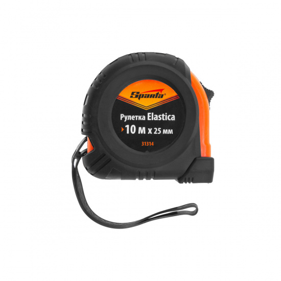Большое фото товара - Рулетка Elastica,10м*25мм обрезиненный корпус Sparta 31314, 31314. Вариант №4