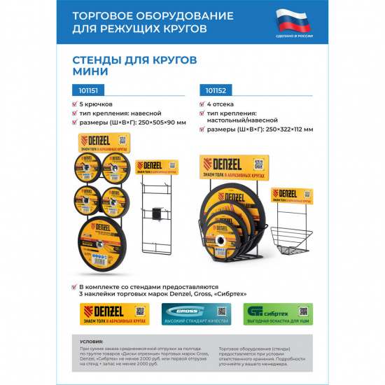 Большое фото товара - Круг отрезной по металлу 230х2,0х22,2мм Сибртех 743247, 743247. Вариант №5