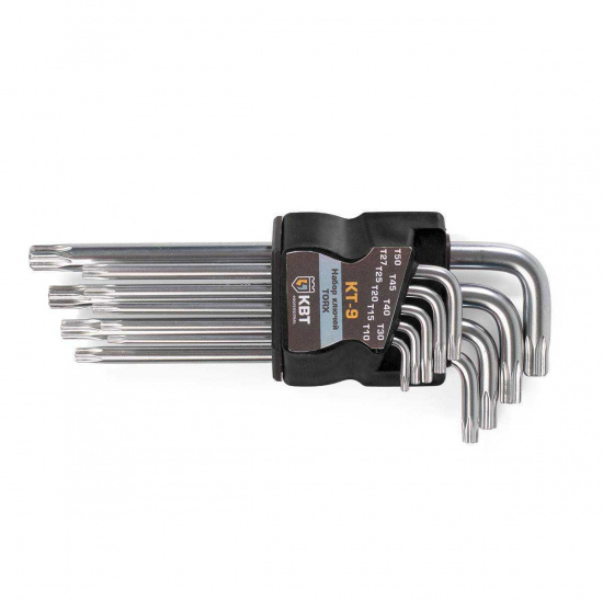 Большое фото товара - Набор ключей TORX КТ-9 (Т10-Т50) серия KBT-PROFESSIONAL КВТ 79202, 79202. Вариант №1