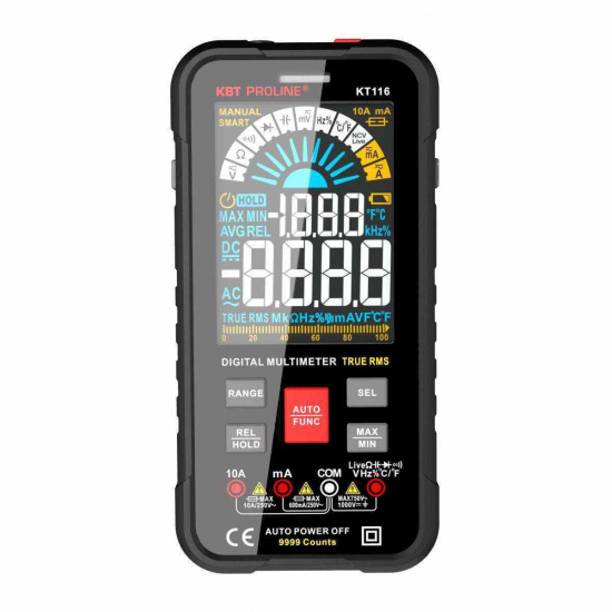 Большое фото товара - Мультиметр цифровой KT 116 серия PROLINE КВТ 87248, 87248. Вариант №1