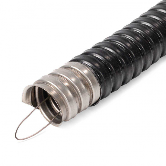 Большое фото товара - Металлорукав МРПИнг INOX 20 с протяжкой 50шт Fortisflex 82614, 82614. Вариант №1