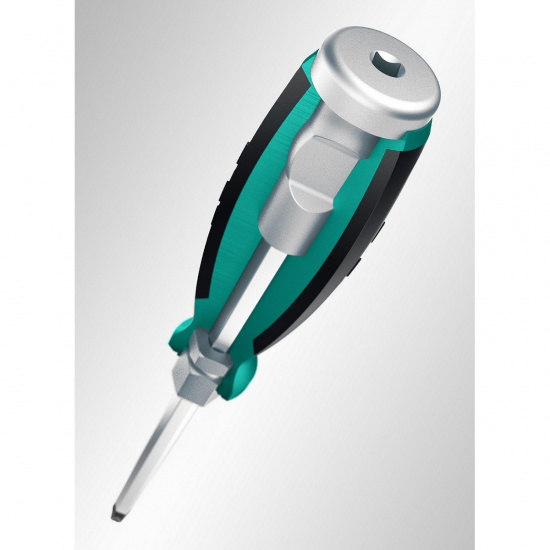 Большое фото товара - Ударная отвертка сквозной стержень Cr-Mo IMPACT PZ 3 KRAFTOOL 250035-3, 250035-3. Вариант №4