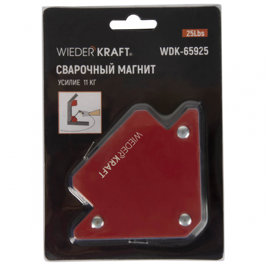 Большое фото товара - Сварочный магнит 11кг WIEDERKRAFT WDK-65925, WDK-65925. Вариант №5