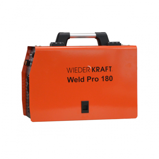 Большое фото товара - Сварочный аппарат WeldPro 180 220±15%В 31А 50-60Гц 6.7кВА 6.8кВА WIEDERKRAFT Weld Pro 180, Weld Pro 180. Вариант №5