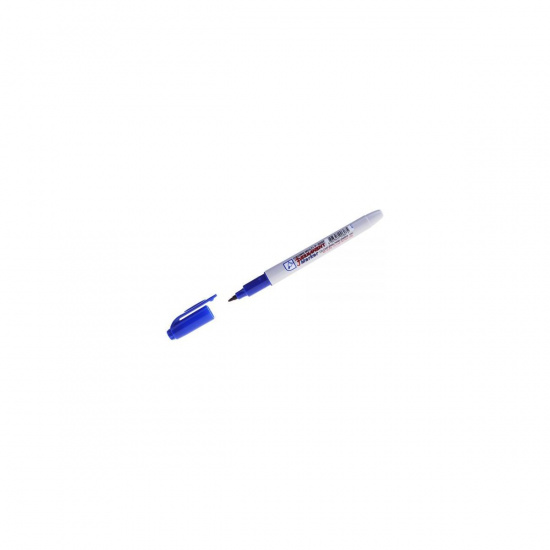 Большое фото товара - Маркер перманентный Multi Marker Super Slim синий пулевидный линия 1.0мм CROWN маркеры P-505Fblue, P-505Fblue. Вариант №1