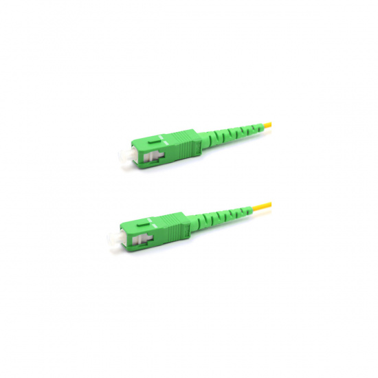 Большое фото товара - Патч-корд оптический соединительный SM 9/125 OS2 SC/APC-SC/APC Simplex LSZH 20м REXANT 50-2028, 50-2028. Вариант №1