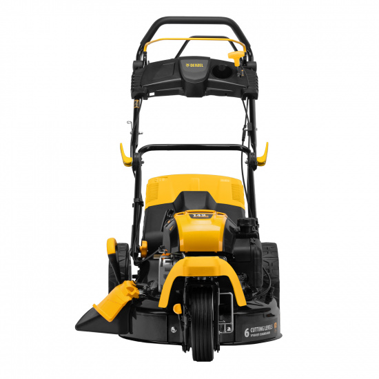 Большое фото товара - Бензиновая газонокосилка GLT-460SP-T Trike 149см3 46см привод панель 60л Denzel  58810, 58810. Вариант №5