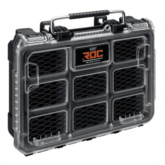Большое фото товара - Пластиковый органайзер 7 съемных лотков ROC PRO GEAR 2.0 14 Keter 38376, 38376. Вариант №1