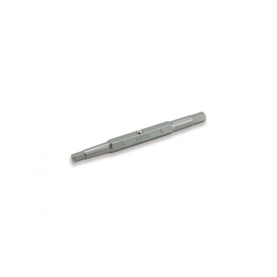 Большое фото товара - Насадка двухсторонняя шестигр.4mm/5mm 75мм TOPTUL FKDA0405, FKDA0405. Вариант №1
