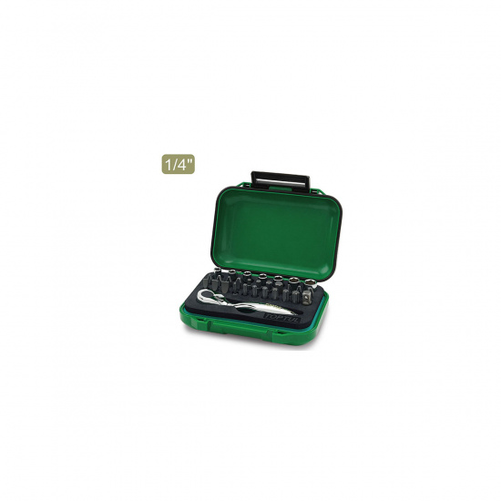 Большое фото товара - Набор головок и бит MINI 30предм. 1/4 TOPTUL GABW3001, GABW3001. Вариант №1