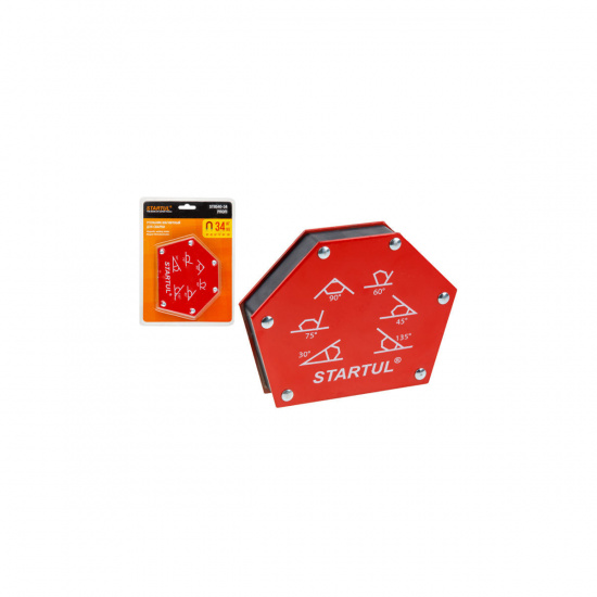 Большое фото товара - Угольник магнитный для сварки 34кг PROFI STARTUL ST8540-34, ST8540-34. Вариант №1