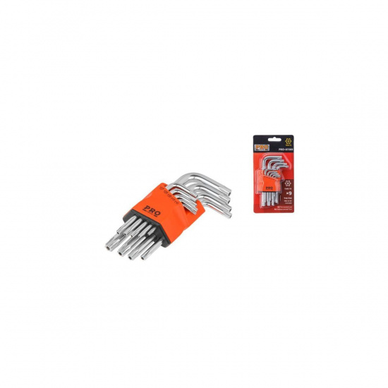 Большое фото товара - Набор ключей Torx T10-T50 9шт коротк. PRO STARTUL PRO-87209, PRO-87209. Вариант №1